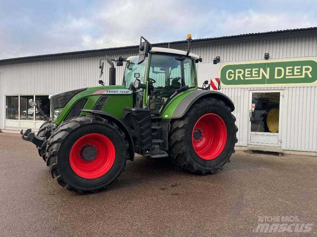 Fendt 724 Profi Plus Tractores