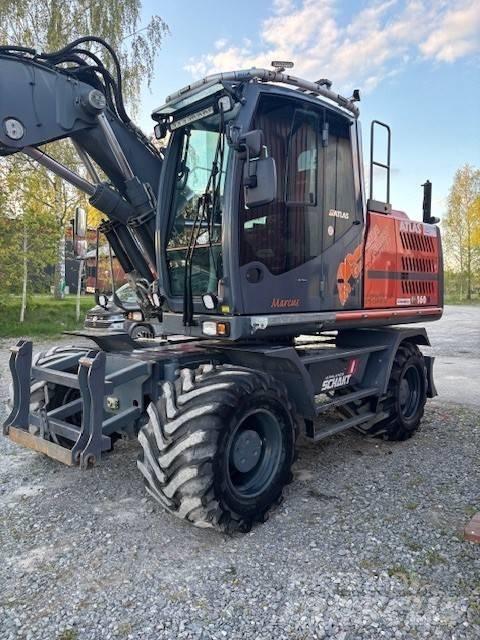 Atlas 160 W Excavadoras de ruedas