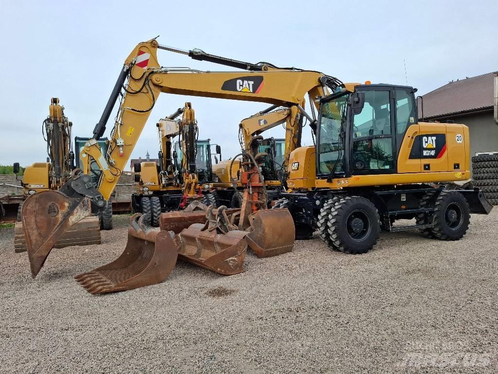 CAT 314 F Excavadoras de ruedas