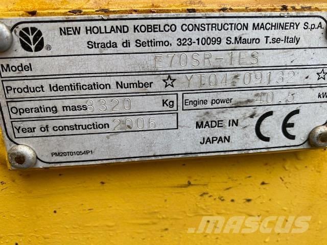 New Holland E 70 SR Excavadoras 7t - 12t