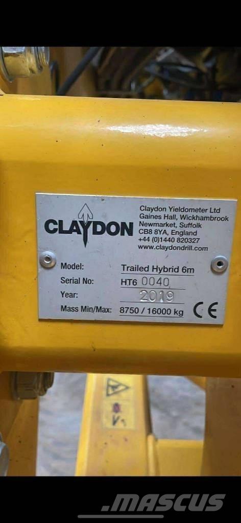 Claydon T6 Hybrid Sembradoras
