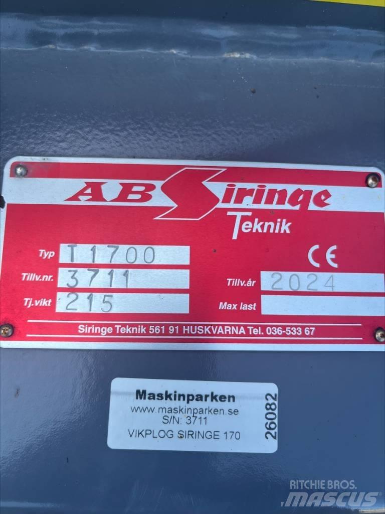Siringe T1700 Otros accesorios para tractores