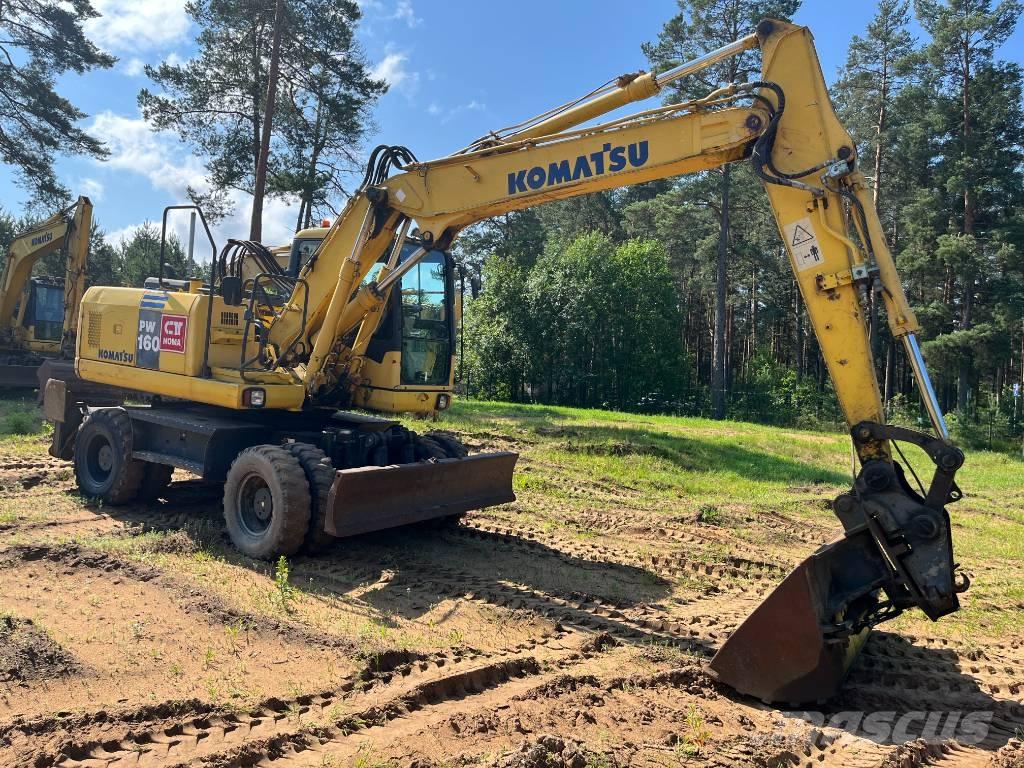 Komatsu PW 160-7 Excavadoras de ruedas