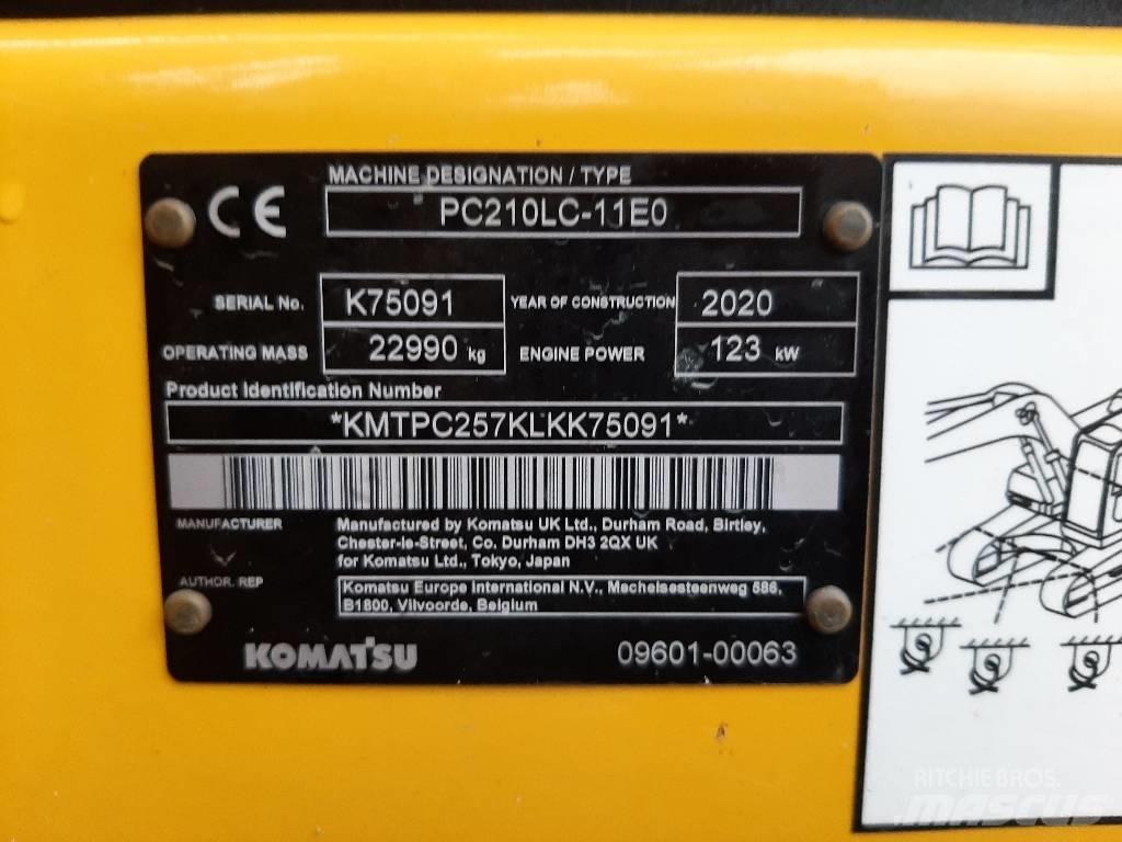 Komatsu PC 210 LC-11 Excavadoras de cadenas