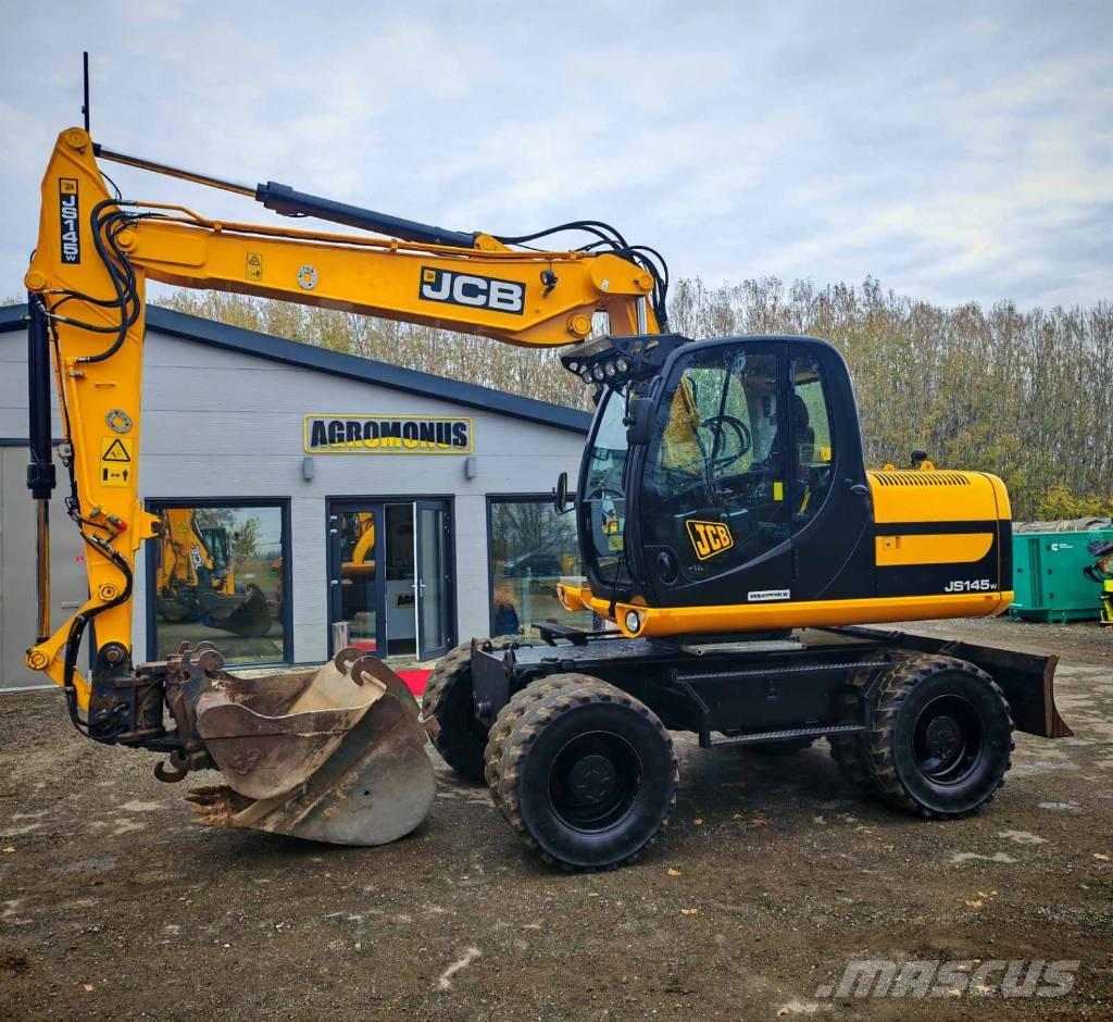 JCB JS 145 W Excavadoras de ruedas