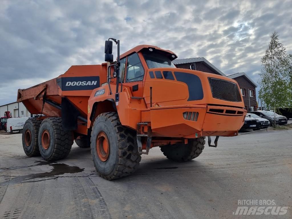 Doosan DA 40 6x6 Dúmpers articulados