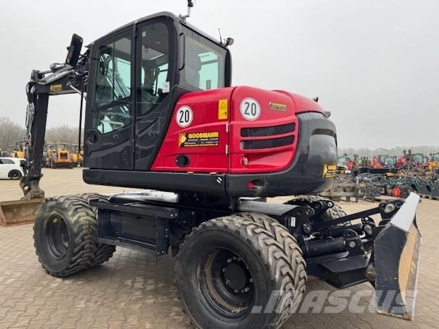 Yanmar B 110 W Excavadoras de ruedas
