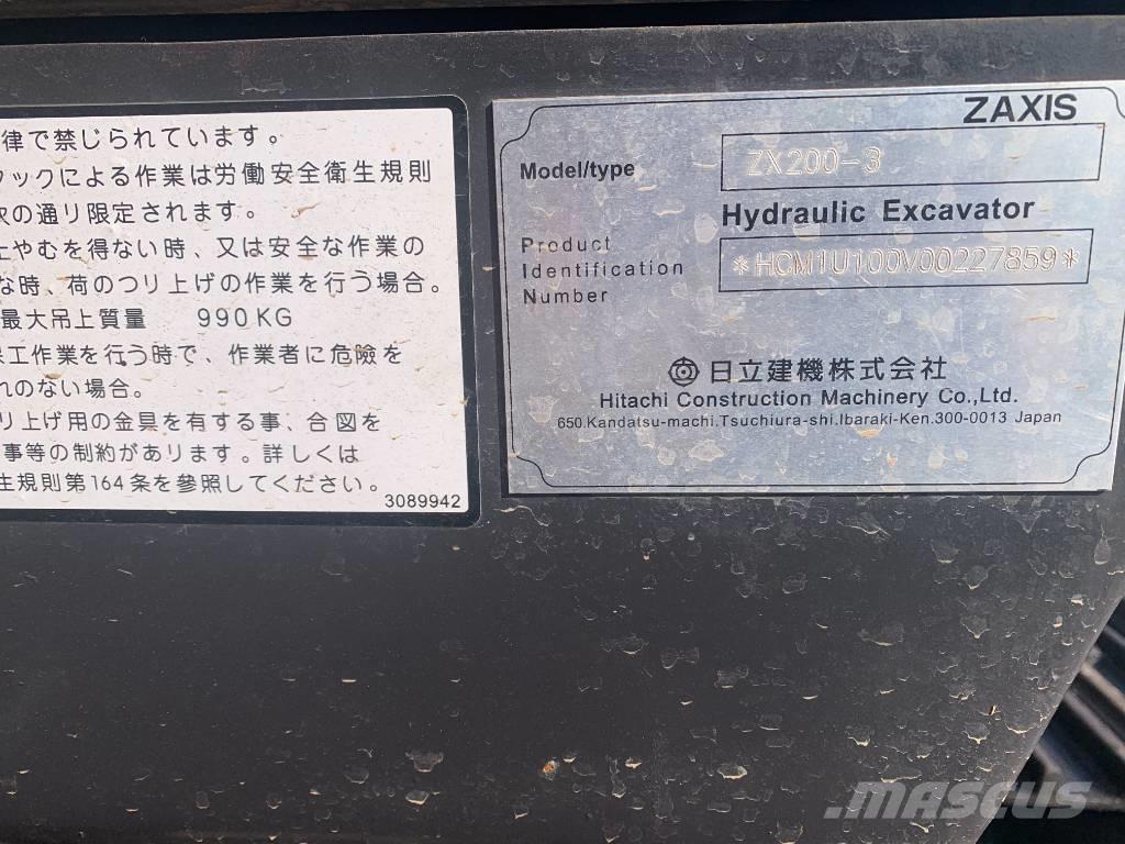 Hitachi Zaxis 200 LC Excavadoras de cadenas