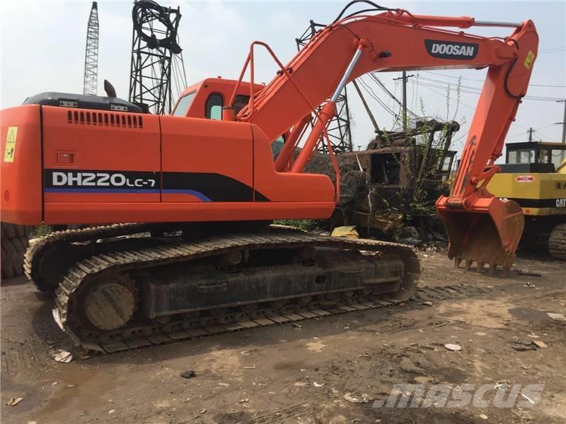 Doosan dh220lc-7 Excavadoras de cadenas
