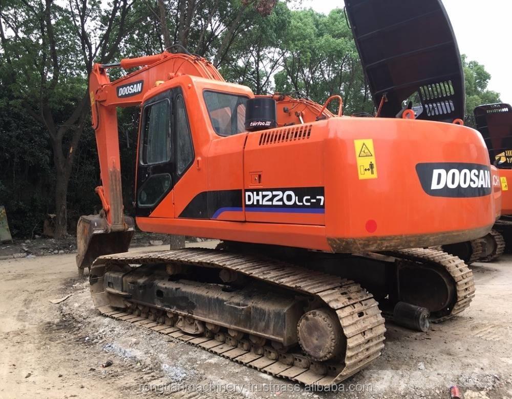 Doosan dh220lc-7 Excavadoras de cadenas