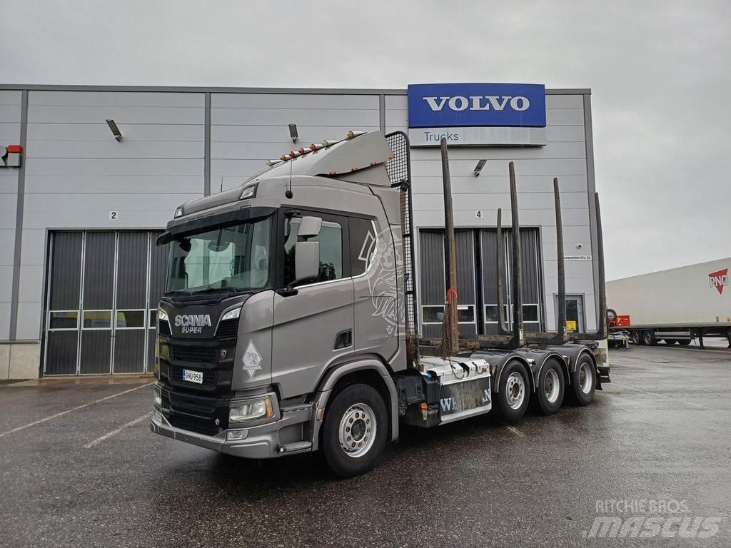 Scania R-serie Transporte de madera