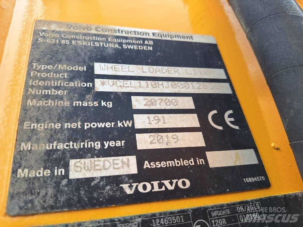 Volvo L110H VAAKA, YM Cargadoras sobre ruedas