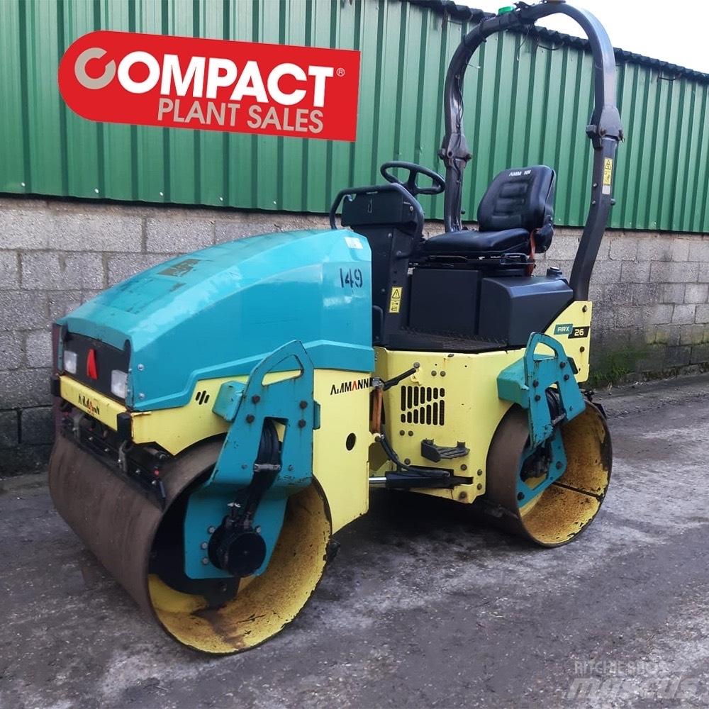 Ammann ARX 26K Rodillos de doble tambor