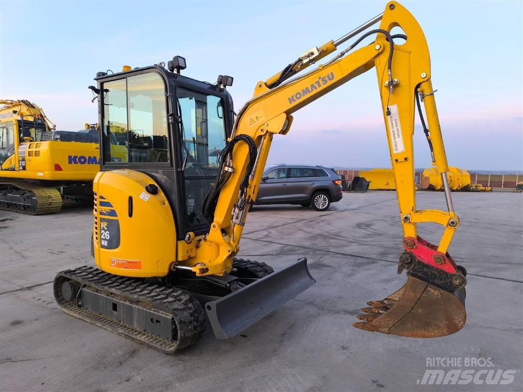 Komatsu PC 26 MR-5 Mini excavadoras < 7t