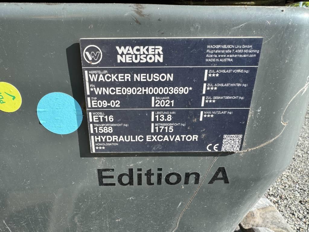 Wacker Neuson ET16 Excavadoras de cadenas