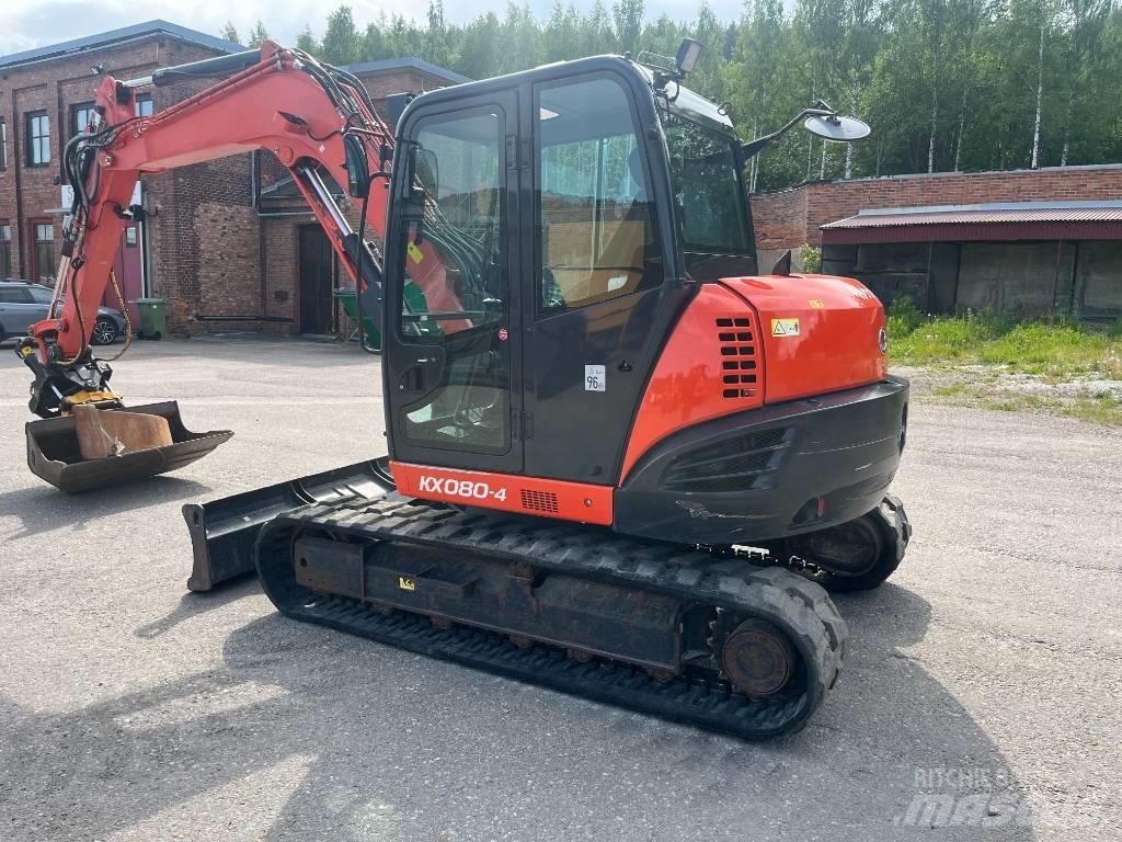 Kubota KX 080-4 Excavadoras 7t - 12t