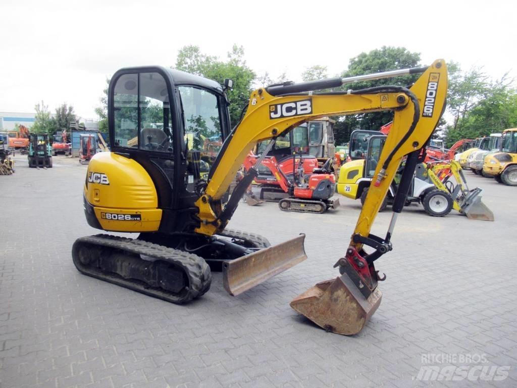 JCB 8026 CTS Mini excavadoras < 7t