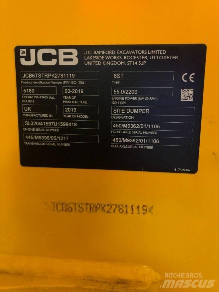 JCB 6 ST Dúmpers de obra