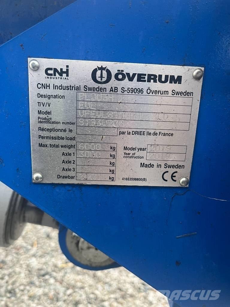 Överum VariFlexEVL Arados reversibles suspendidos