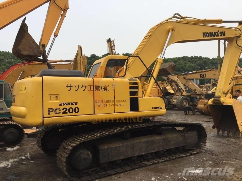Komatsu PC 200-6 Excavadoras de cadenas