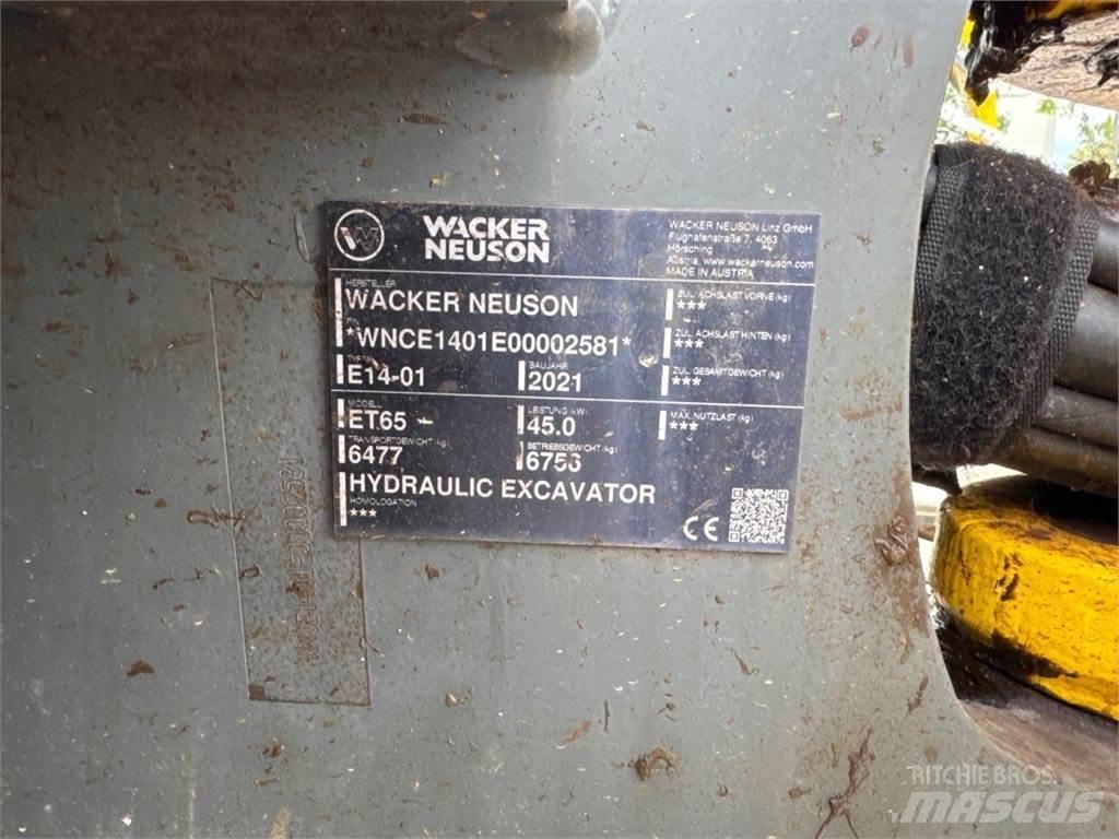 Wacker Neuson ET65 Excavadoras de cadenas