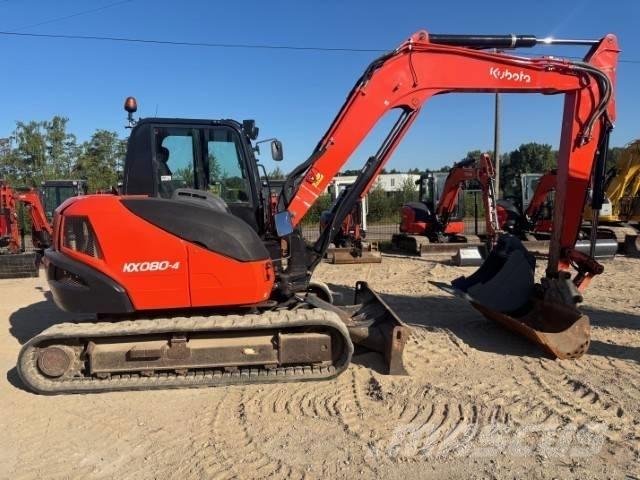 Kubota KX 080-4 Excavadoras 7t - 12t