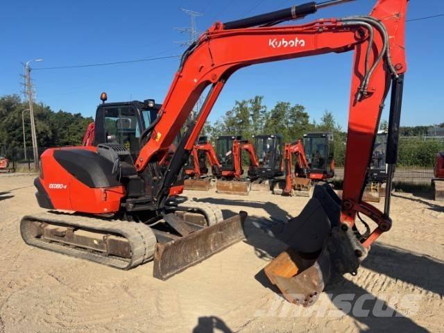 Kubota KX 080-4 Excavadoras 7t - 12t