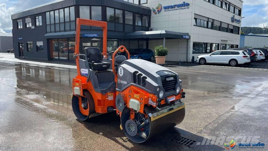 Hamm HD 12 VO Rodillos de doble tambor