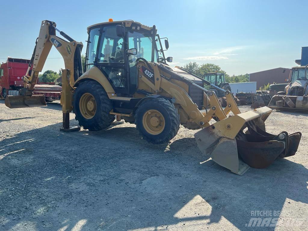  Tractopelle Cat 432F Retrocargadoras