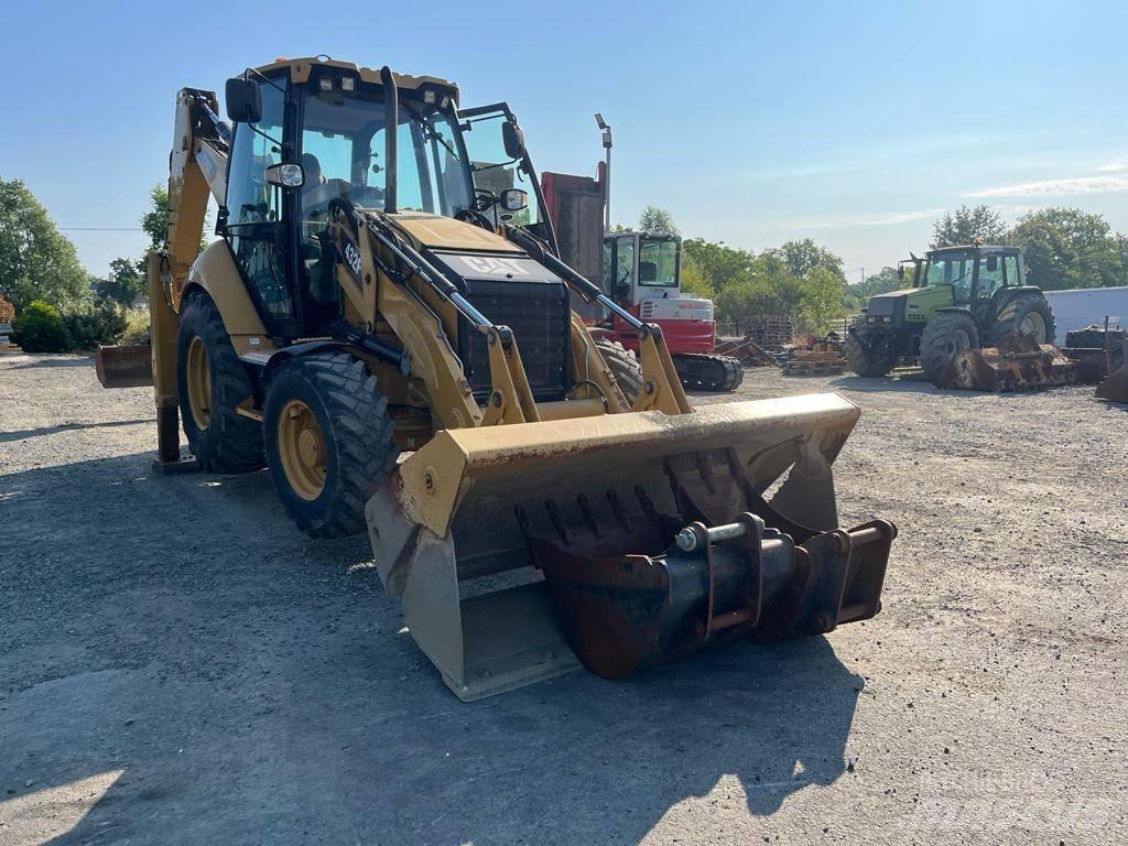  Tractopelle Cat 432F Retrocargadoras
