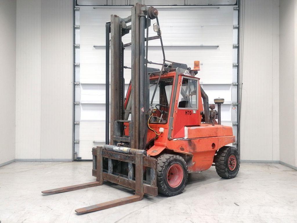Linde H70DW Carretillas diesel