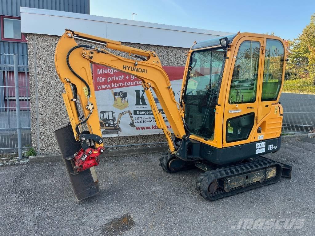 Hyundai R18-9 Mini excavadoras < 7t