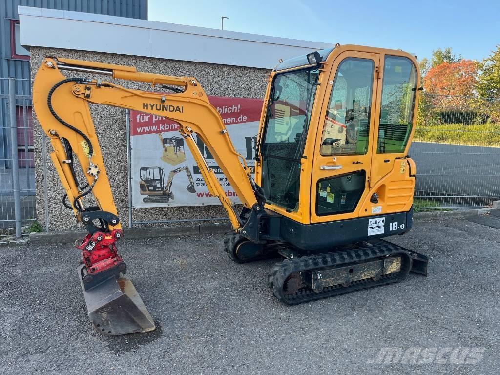 Hyundai R18-9 Mini excavadoras < 7t
