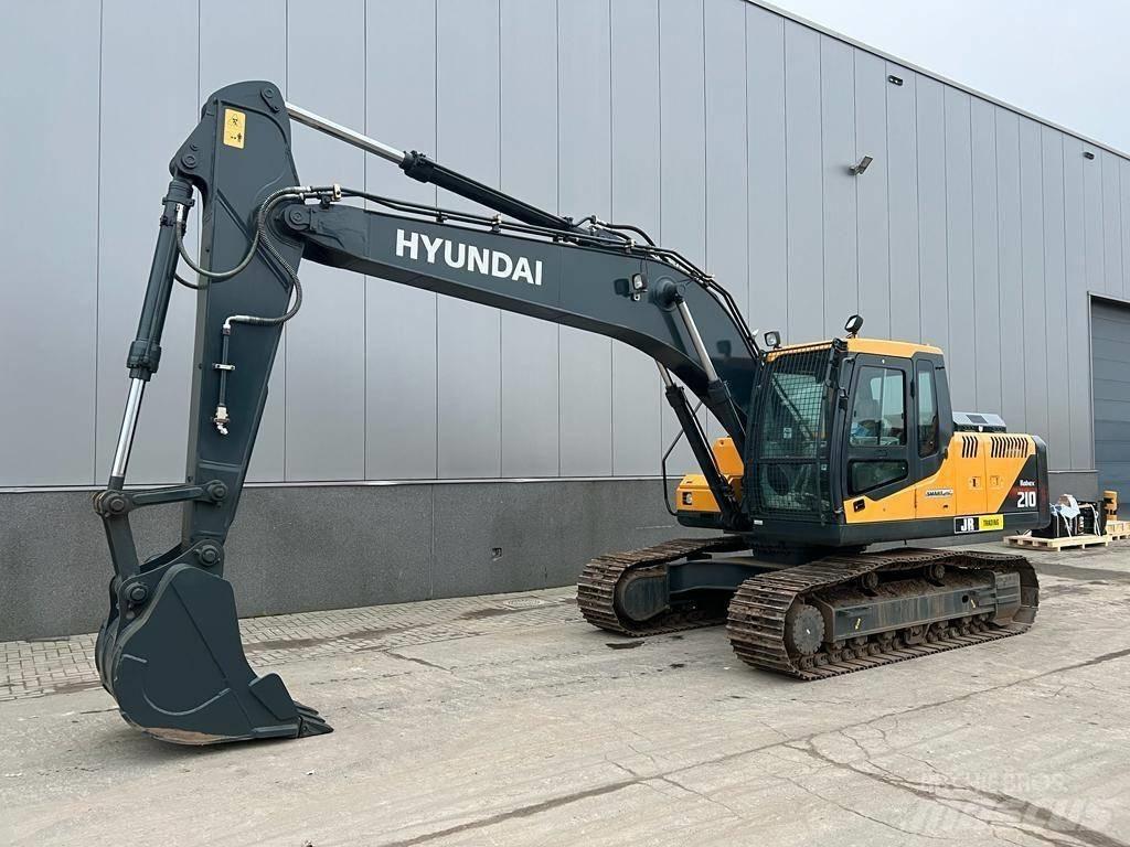 Hyundai R 210 Excavadoras de cadenas