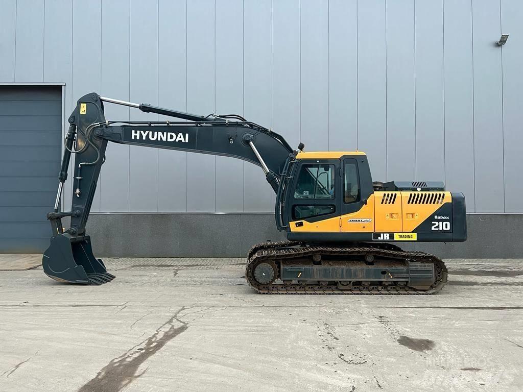 Hyundai R 210 Excavadoras de cadenas