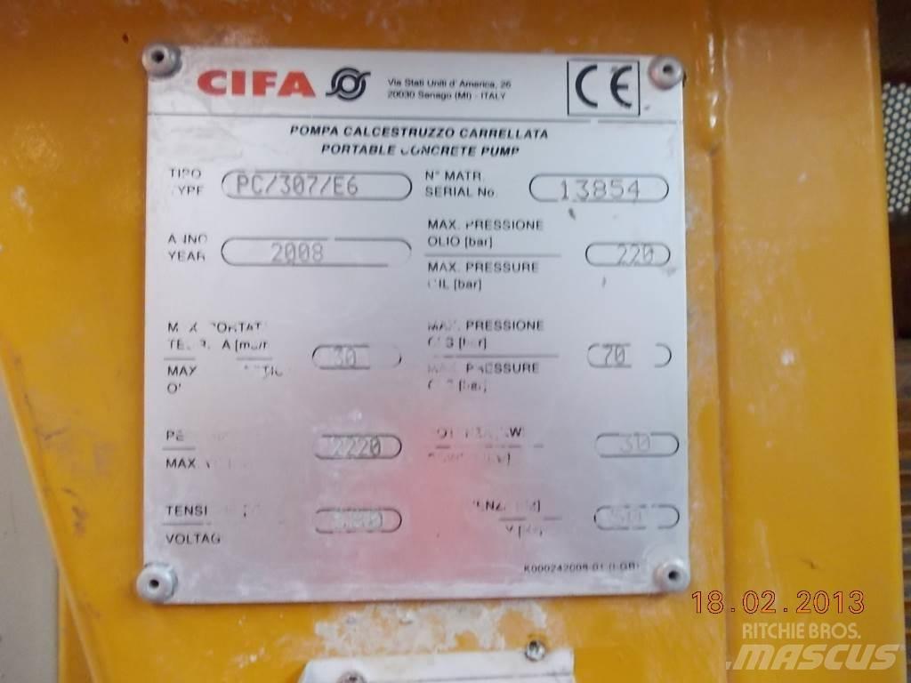 Cifa PC 307 E6 Camión hormigonera
