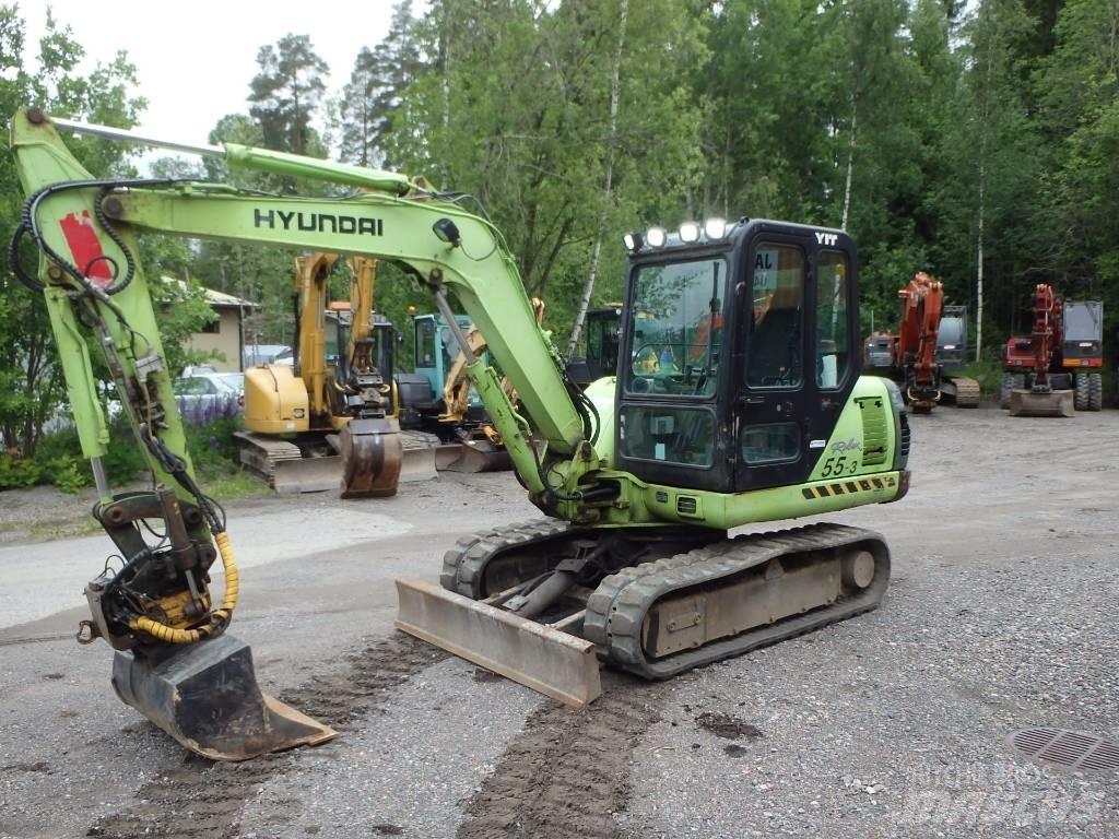 Hyundai Robex 55-3 Mini excavadoras < 7t