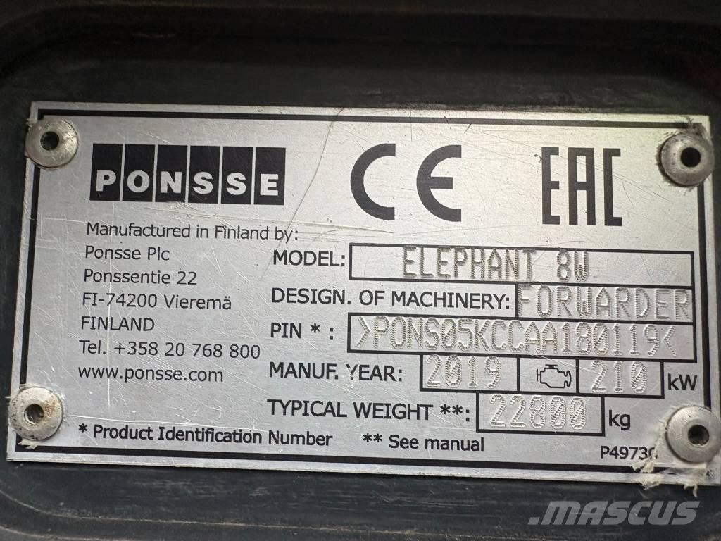 Ponsse Elephant Autocargadoras