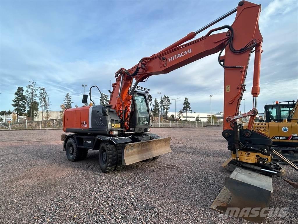 Hitachi ZX 170W-3 Excavadoras de ruedas