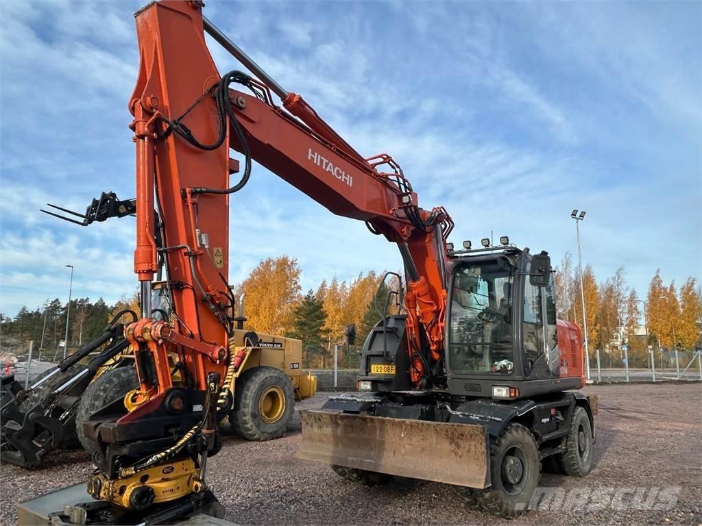 Hitachi ZX 170W-3 Excavadoras de ruedas