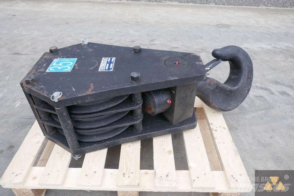  EPE Hookblock 35T Grúa tiendetubos