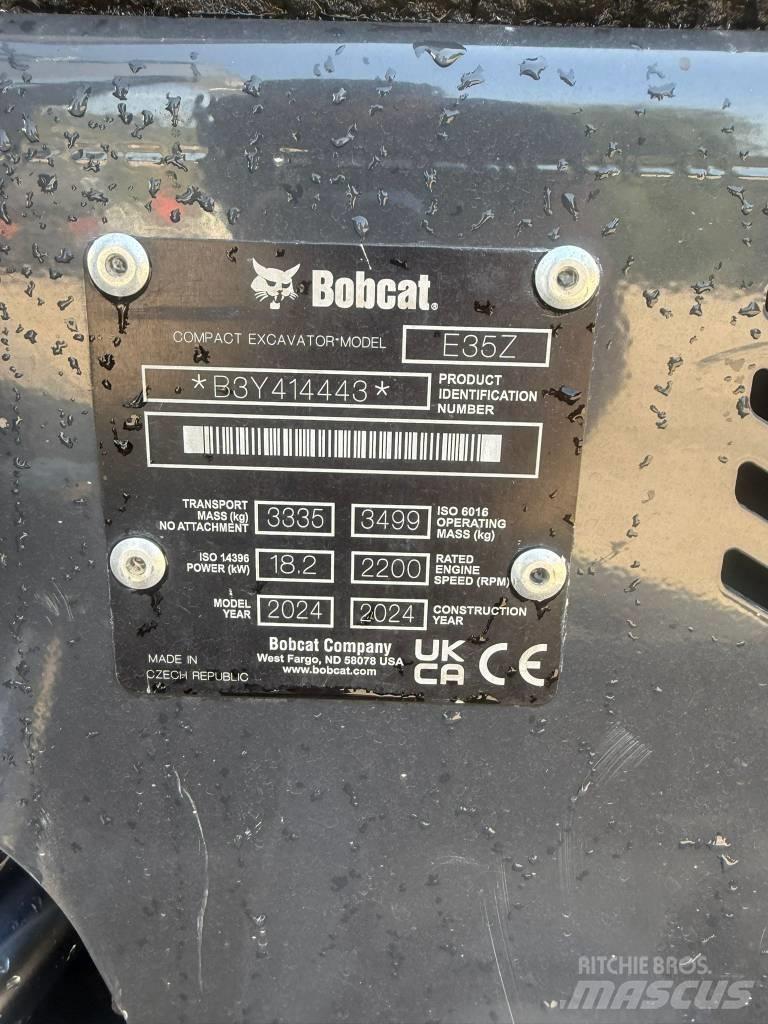 Bobcat E 35, 549h Mini excavadoras < 7t