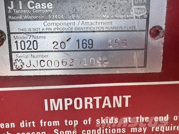 Case IH 1020 Cabezales de cosechadoras combinadas