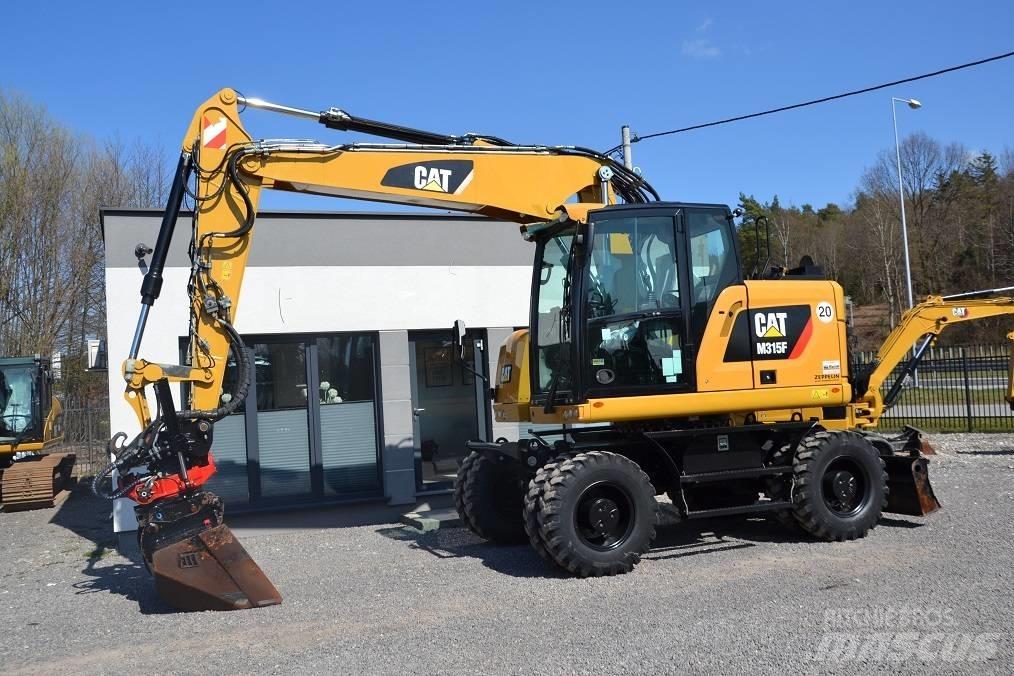 CAT M 315 F Excavadoras de ruedas