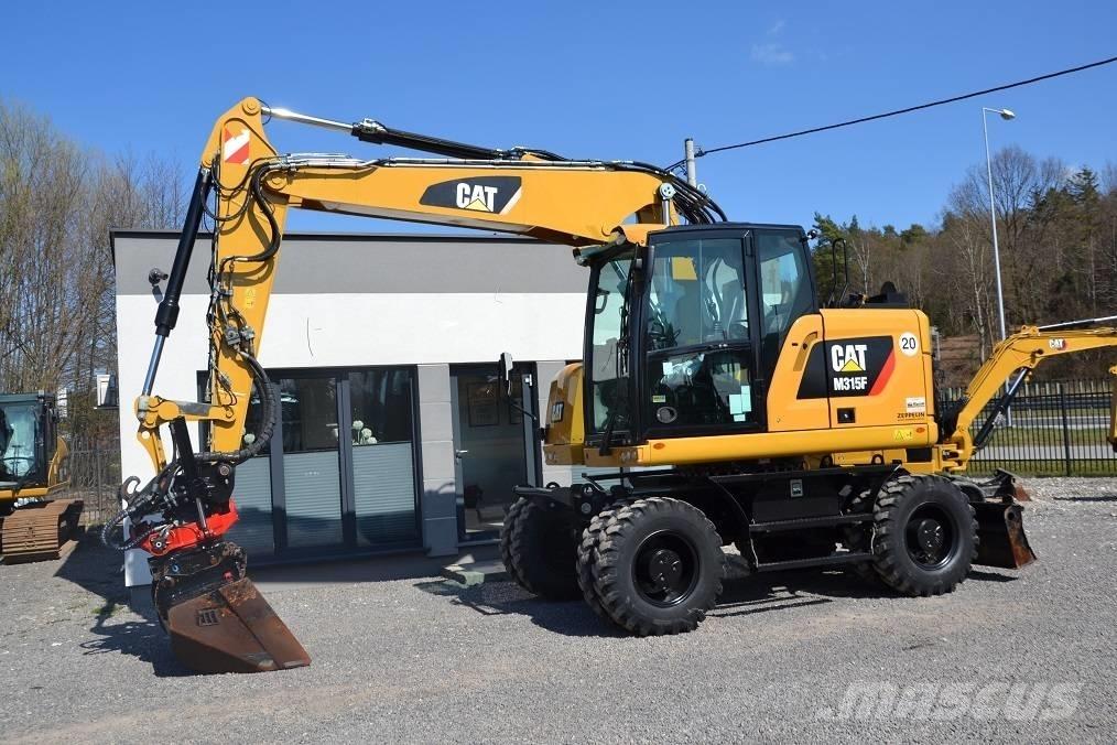 CAT M 315 F ROTOTILT Excavadoras de ruedas