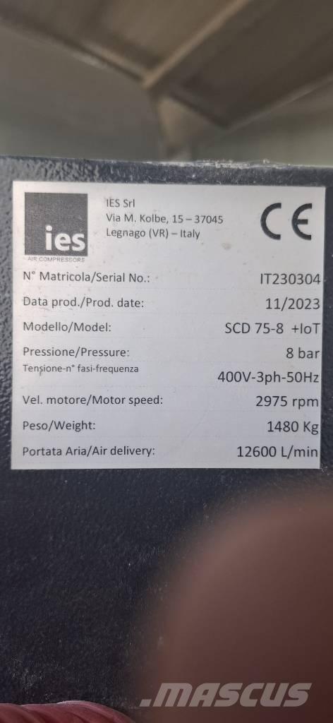  IES SCD 75-8 Compresores