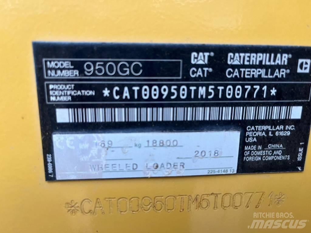 CAT 950GC Cargadoras sobre ruedas