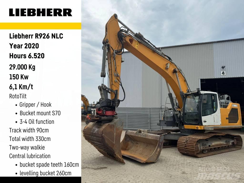 Liebherr R926 Excavadoras de cadenas