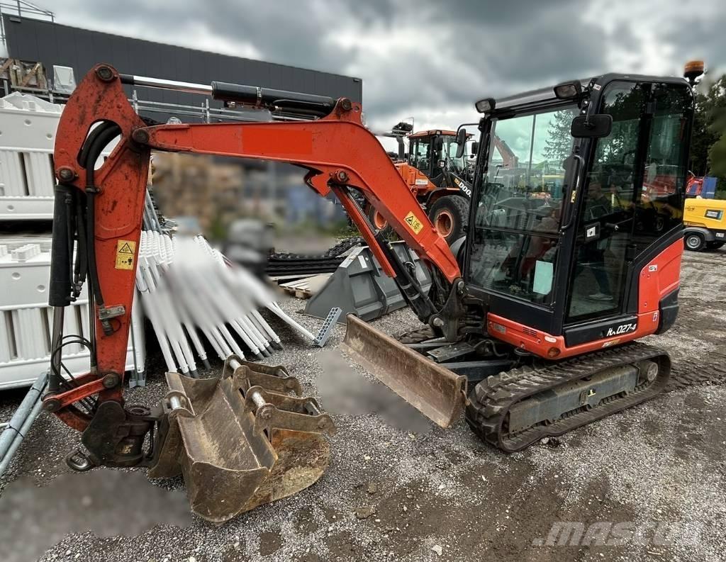 Kubota KX 027 Mini excavadoras < 7t