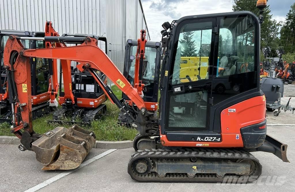 Kubota KX 027 Mini excavadoras < 7t